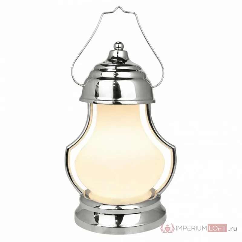 Настольная лампа декоративная Arte Lamp Lumino A1502LT-1CC Цвет арматуры хром Цвет плафонов белый от ImperiumLoft