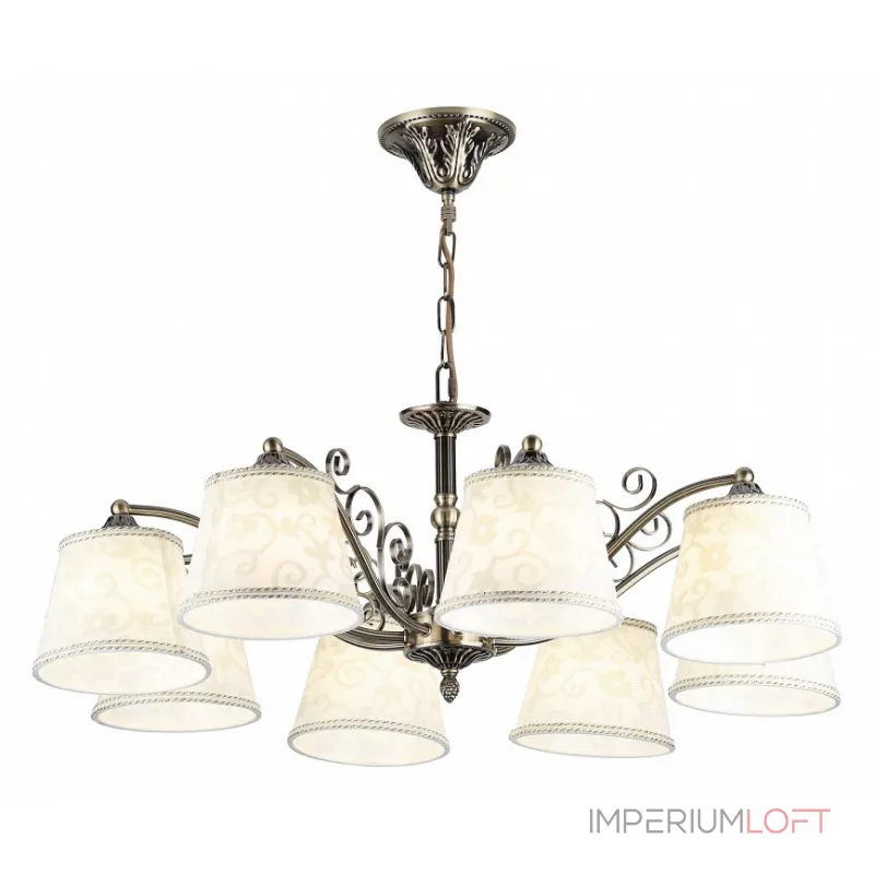 Подвесная люстра Rivoli Toscana P8 AB Б0038447 Подвесная люстра Rivoli Toscana P8 AB Б0038447