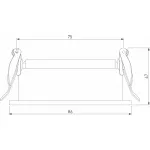 Встраиваемый светильник Elektrostandard Tune a065468
