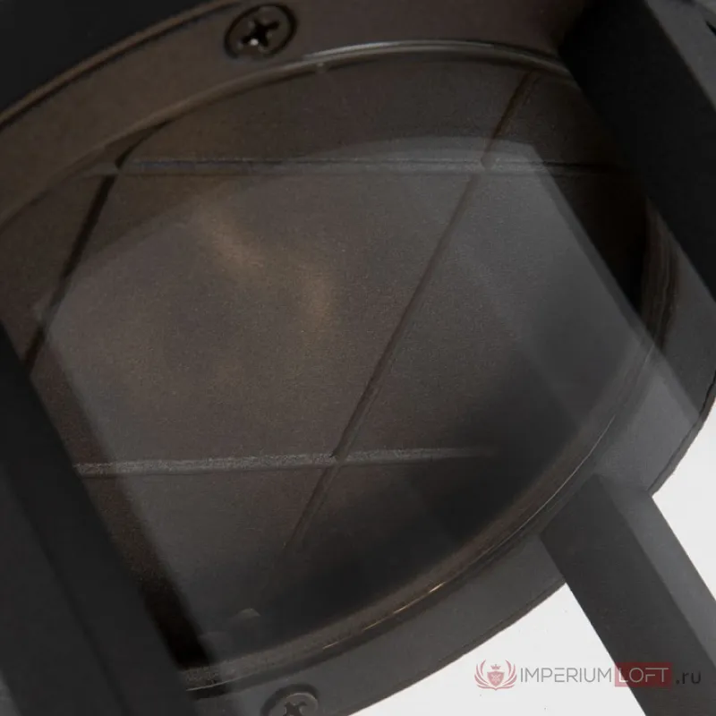 Наземный низкий светильник Arte Lamp Toronto A1036FN-1BK Цвет плафонов прозрачный Цвет арматуры черный от ImperiumLoft