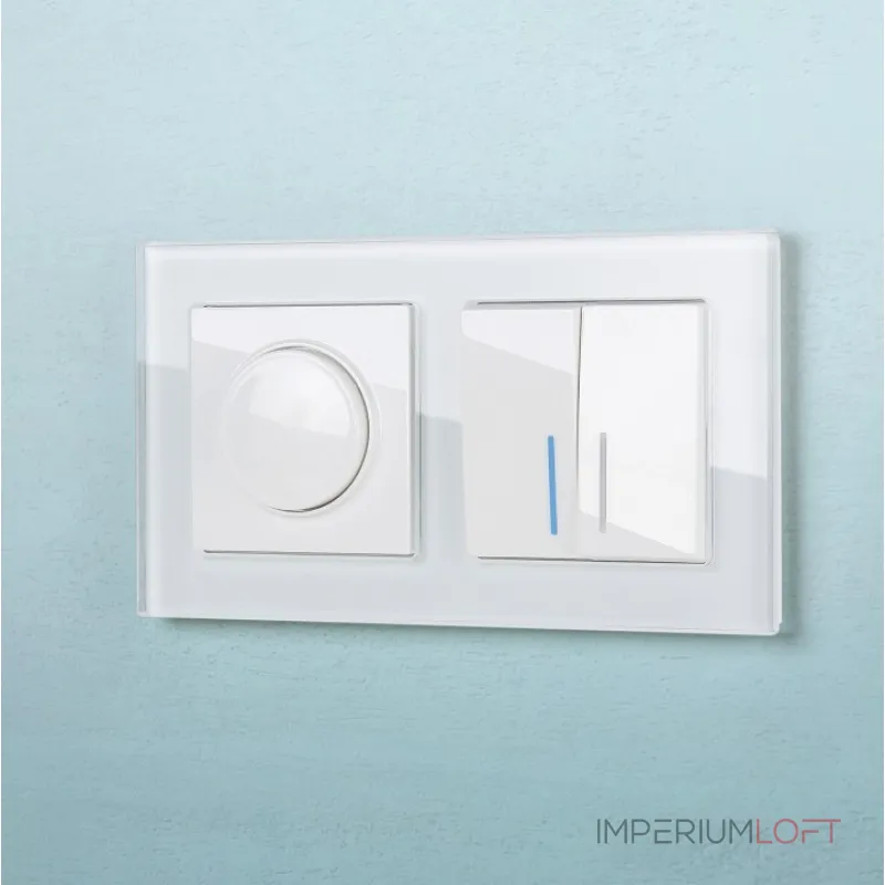 Диммер без рамки Werkel белый W1142001 от ImperiumLoft Диммер без рамки Werkel белый W1142001 от ImperiumLoft