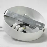 Подвесной светильник LGO Caldwell LSP-0179 Цвет плафонов черно-белый Цвет арматуры белый от ImperiumLoft