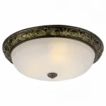Накладной светильник Arte Lamp Torta A7163PL-3AB Цвет арматуры бронза Цвет плафонов белый от ImperiumLoft