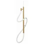 Подвесной светильник ST-Luce Sagrato SL6102.303.16 Цвет арматуры желтый Цвет плафонов белый от ImperiumLoft