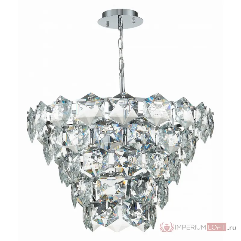 Подвесная люстра ST-Luce Viterbo SL1631.103.09 Цвет арматуры серый Цвет плафонов неокрашенный от ImperiumLoft