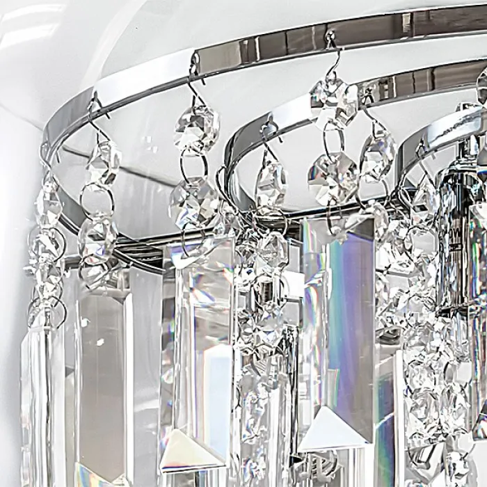 Подвесной светильник Lightstar Acquario 753084 Цвет арматуры хром Цвет плафонов прозрачный от ImperiumLoft