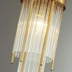 Подвесной светильник Odeon Light York 4788/1 Цвет плафонов прозрачный Цвет арматуры золото от ImperiumLoft