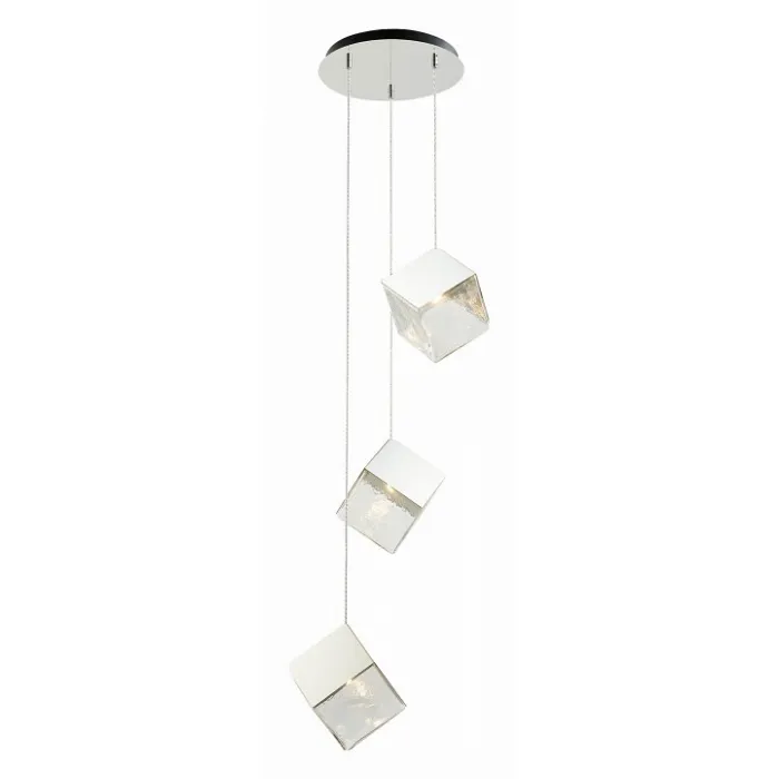 Подвесной светильник ST-Luce Riello SL1182.103.03 Цвет арматуры серый Цвет плафонов серый от ImperiumLoft