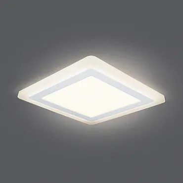 Встраиваемый светильник Gauss Backlight BL124 Цвет плафонов белый Цвет арматуры белый