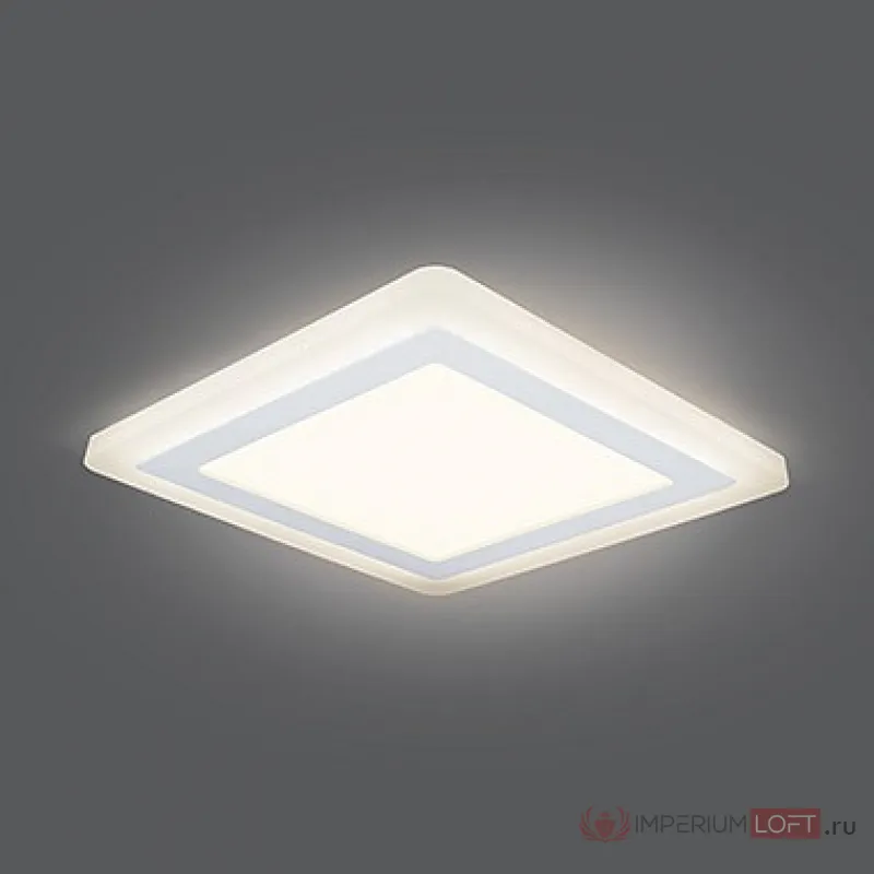 Встраиваемый светильник Gauss Backlight BL124 Цвет плафонов белый Цвет арматуры белый от ImperiumLoft