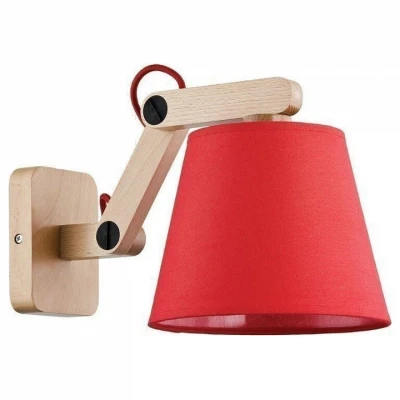 Бра Alfa Joga Red 22240 Цвет арматуры чёрный Цвет плафонов красный