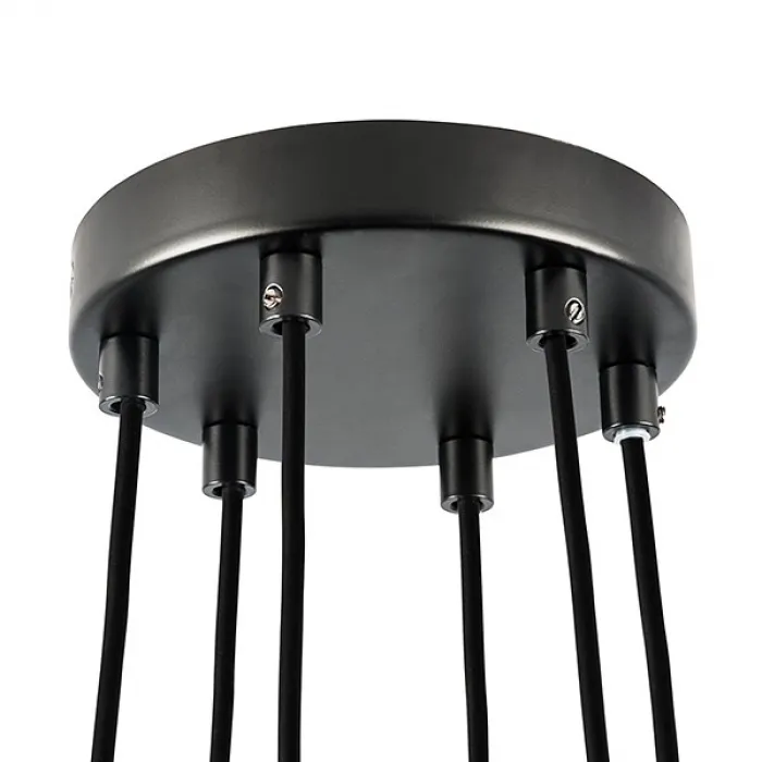 Подвесная люстра Lightstar Acrobata 761160 Цвет арматуры черный Цвет плафонов белый от ImperiumLoft