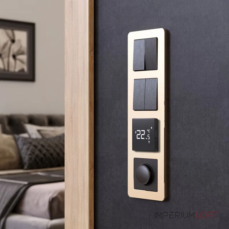 Рамка на 4 поста Werkel Platinum шампань W0042611 от ImperiumLoft Рамка на 4 поста Werkel Platinum шампань W0042611 от ImperiumLoft