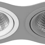 Встраиваемый светильник Lightstar Intero 111 i939090609 Цвет арматуры серый от ImperiumLoft