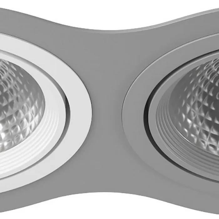 Встраиваемый светильник Lightstar Intero 111 i939090609 Цвет арматуры серый от ImperiumLoft