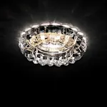 Встраиваемый светильник Lightstar Solo Ray 002120 Цвет арматуры хром Цвет плафонов прозрачный