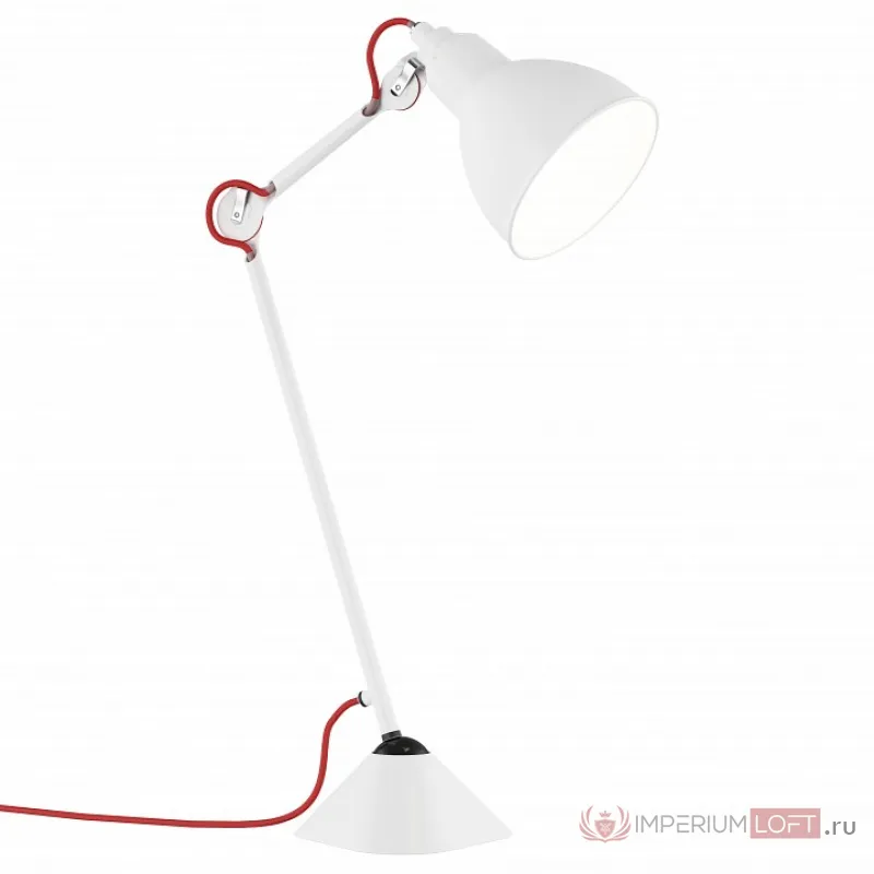 Настольная лампа офисная Lightstar Loft 765916 Цвет арматуры белый от ImperiumLoft