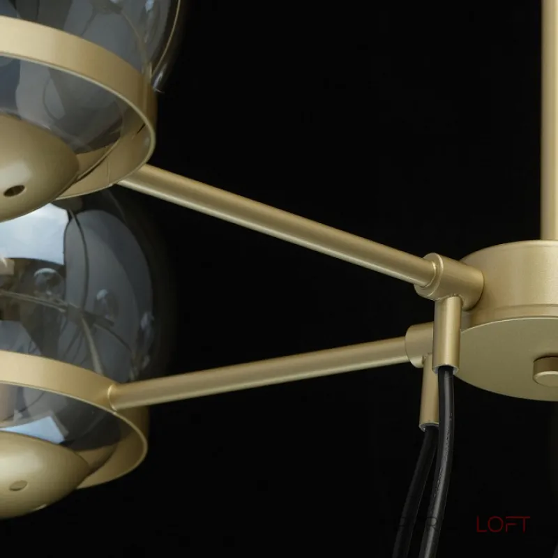 Люстра на штанге DeMarkt City Фьюжн 392016605  Люстра на штанге DeMarkt City Фьюжн 392016605