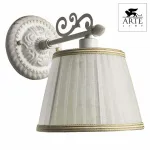 Бра Arte Lamp Jess A9513AP-1WG Цвет арматуры золото Цвет плафонов белый