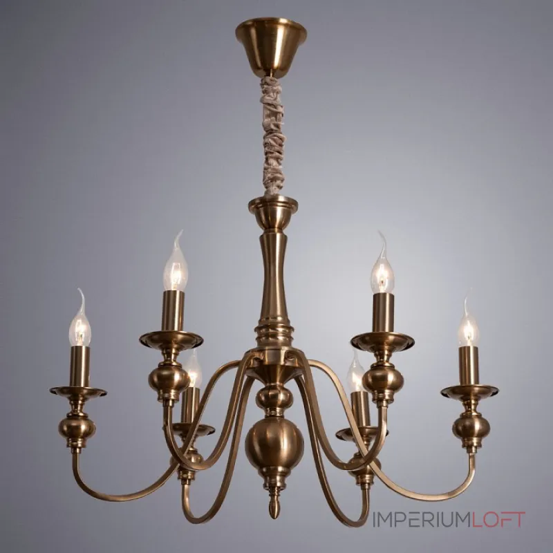 Подвесная люстра Arte Lamp Passoni A6097LM-6PB