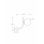 Бра Maytoni Rendez-vous MOD109WL-01BS