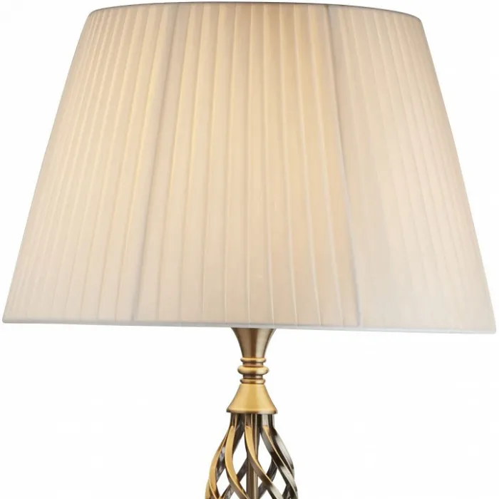 Торшер Arte Lamp Zanzibar A8390PN-1AB Цвет арматуры бронза Цвет плафонов кремовый от ImperiumLoft