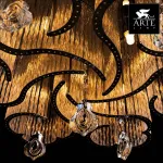 Потолочная люстра Arte Lamp Ondata A8561PL-15CL