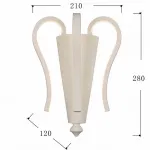 Бра Favourite Castro 2615-3W от ImperiumLoft Бра Favourite Castro 2615-3W от ImperiumLoft