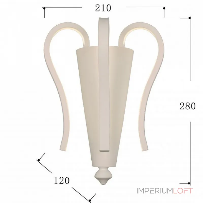Бра Favourite Castro 2615-3W от ImperiumLoft Бра Favourite Castro 2615-3W от ImperiumLoft