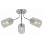 Потолочная люстра Hiper Bacco H180-3 Цвет арматуры хром Цвет плафонов прозрачный от ImperiumLoft