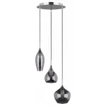 Подвесной светильник Lightstar Pentola 803057 Цвет арматуры хром Цвет плафонов серый от ImperiumLoft