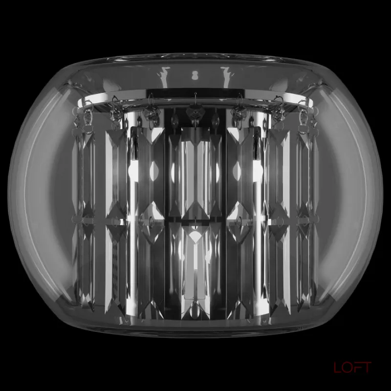 Накладной светильник Lightstar Acquario 753634 Цвет арматуры хром Цвет плафонов прозрачный