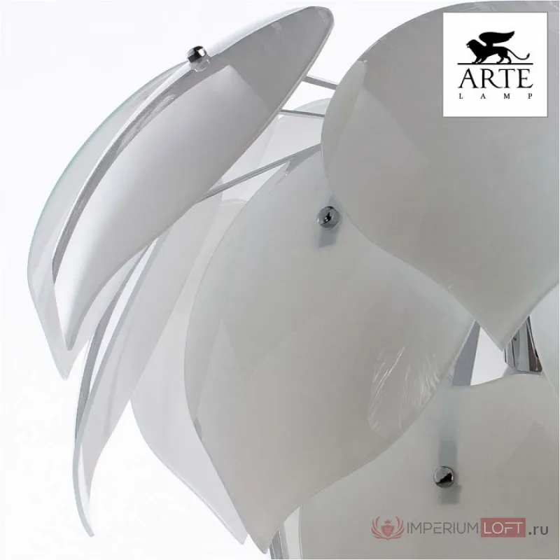 Подвесной светильник Arte Lamp Palmer A5694SP-5WH Цвет арматуры белый Цвет плафонов белый от ImperiumLoft