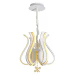 Подвесная люстра Ambrella Double 1 FL112 Цвет арматуры белый Цвет плафонов белый от ImperiumLoft