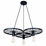Подвесная люстра TopLight Vanessa TL1201H-03BK Цвет арматуры черный от ImperiumLoft