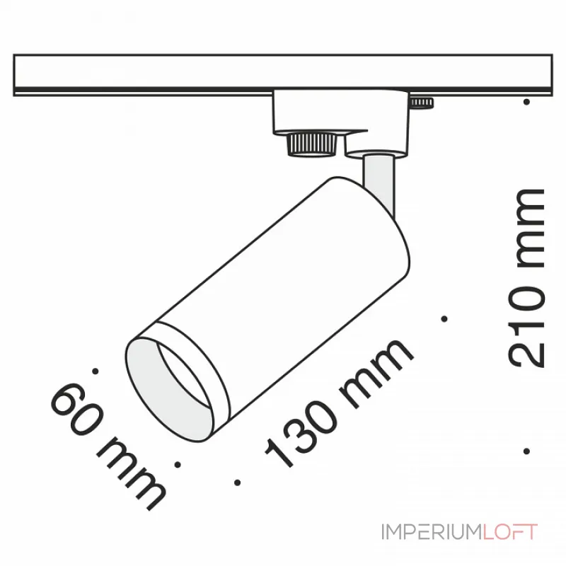 Светильник на штанге Maytoni Track TR004-1-GU10-W Цвет арматуры белый Цвет плафонов белый от ImperiumLoft Светильник на штанге Maytoni Track TR004-1-GU10-W Цвет арматуры белый Цвет плафонов белый от ImperiumLoft