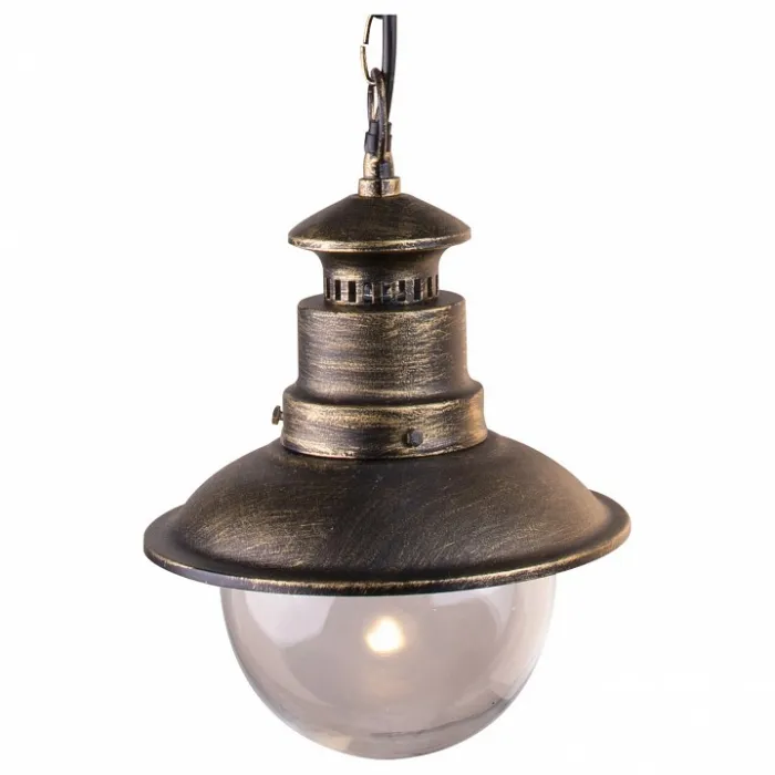 Подвесной светильник Arte Lamp Amsterdam A1523SO-1BN Цвет арматуры бронза Цвет плафонов прозрачный от ImperiumLoft