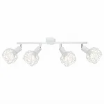 Спот Arte Lamp 6141 A6141PL-4WH Цвет арматуры хром Цвет плафонов белый