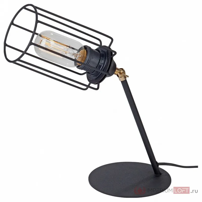 Настольная лампа декоративная Vitaluce V4564 V4564-1/1L Цвет арматуры черный от ImperiumLoft