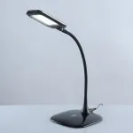 Настольная лампа офисная DeMarkt Ракурс 631035301 Цвет арматуры черный Цвет плафонов черно-белый от ImperiumLoft