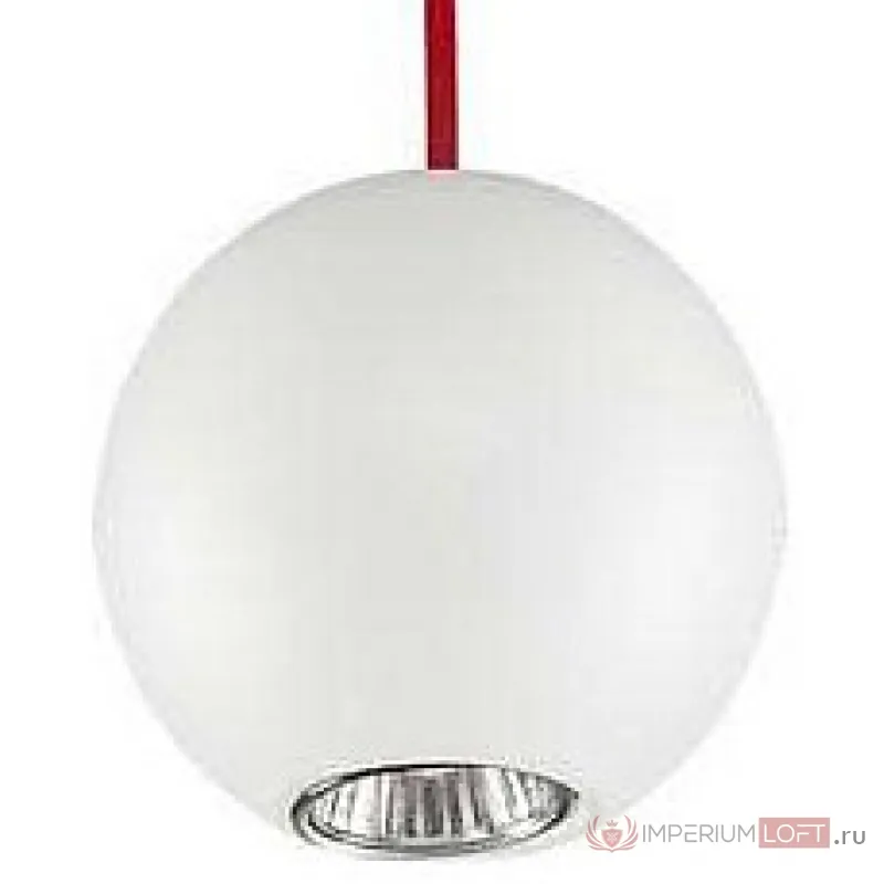 Подвесной светильник Nowodvorski Bubble White-Red 6024 Цвет плафонов белый Цвет арматуры белый от ImperiumLoft