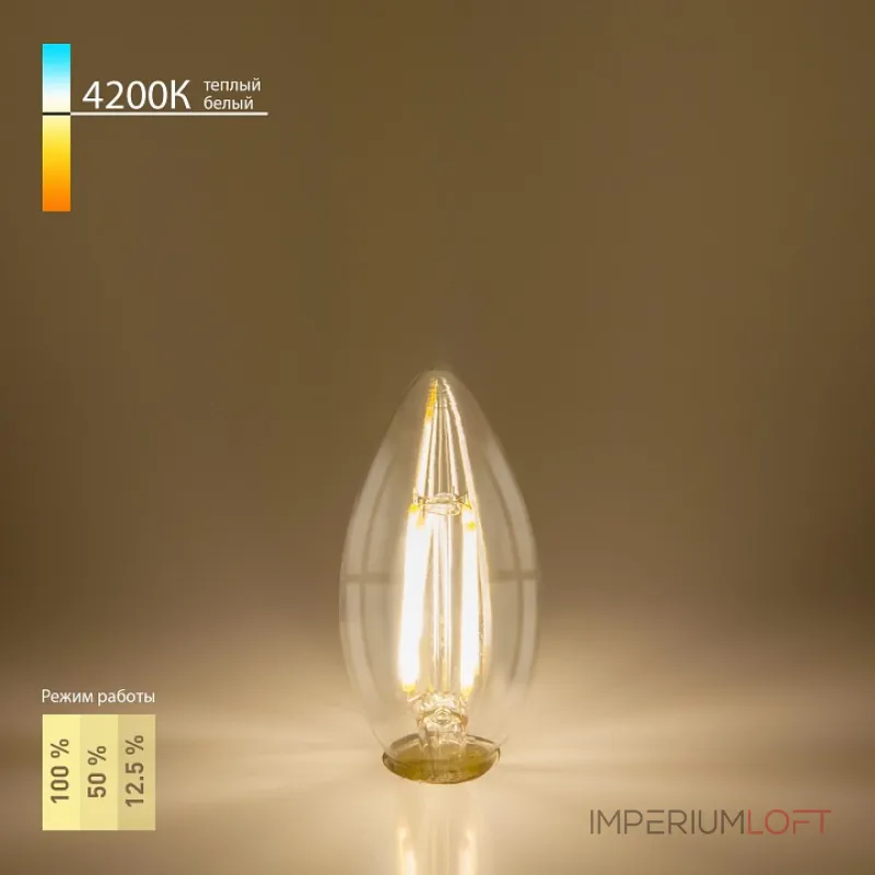 Лампа светодиодная Elektrostandard Dimmable F E14 5Вт 4200K BLE1401