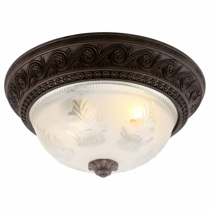 Накладной светильник Arte Lamp Piatti A8006PL-2CK Цвет арматуры коричневый Цвет плафонов разноцветный от ImperiumLoft