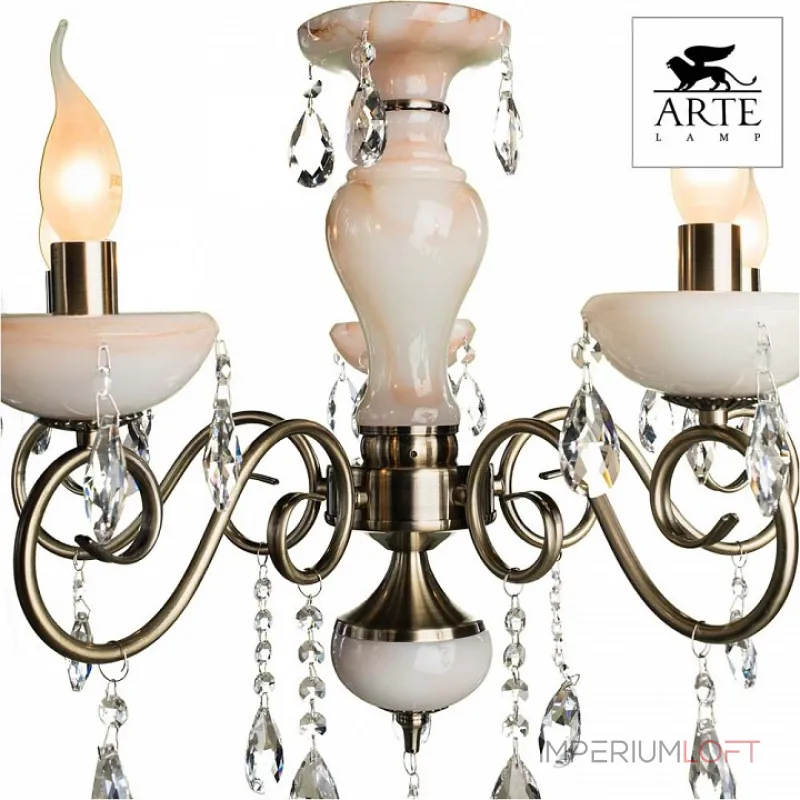 Подвесная люстра Arte Lamp Onyx A9591LM-5AB 