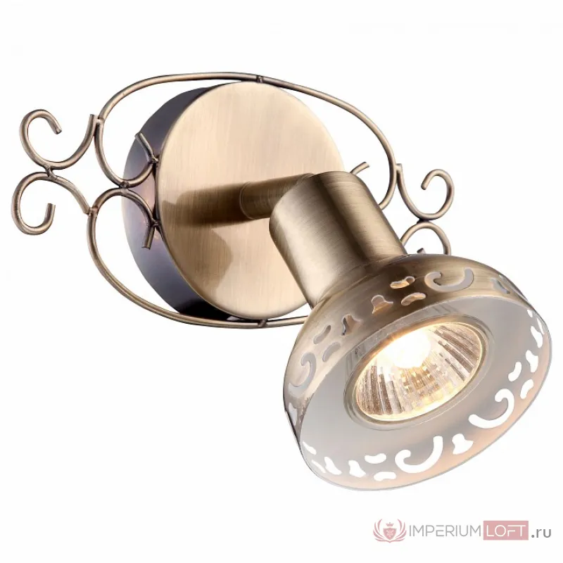 Спот Arte Lamp Focus A5219AP-1AB Цвет арматуры бронза Цвет плафонов бронза от ImperiumLoft