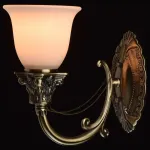 Бра MW-Light Фелиция 25 347029401 Цвет арматуры бронза Цвет плафонов белый от ImperiumLoft