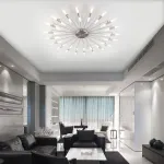 Потолочная люстра Bogate's Bastone 553 Цвет арматуры никель Цвет плафонов белый