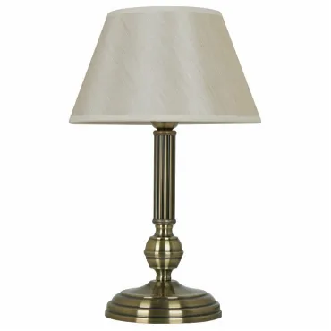 Настольная лампа декоративная Arte Lamp 2273 A2273LT-1AB Цвет арматуры бронза Цвет плафонов кремовый