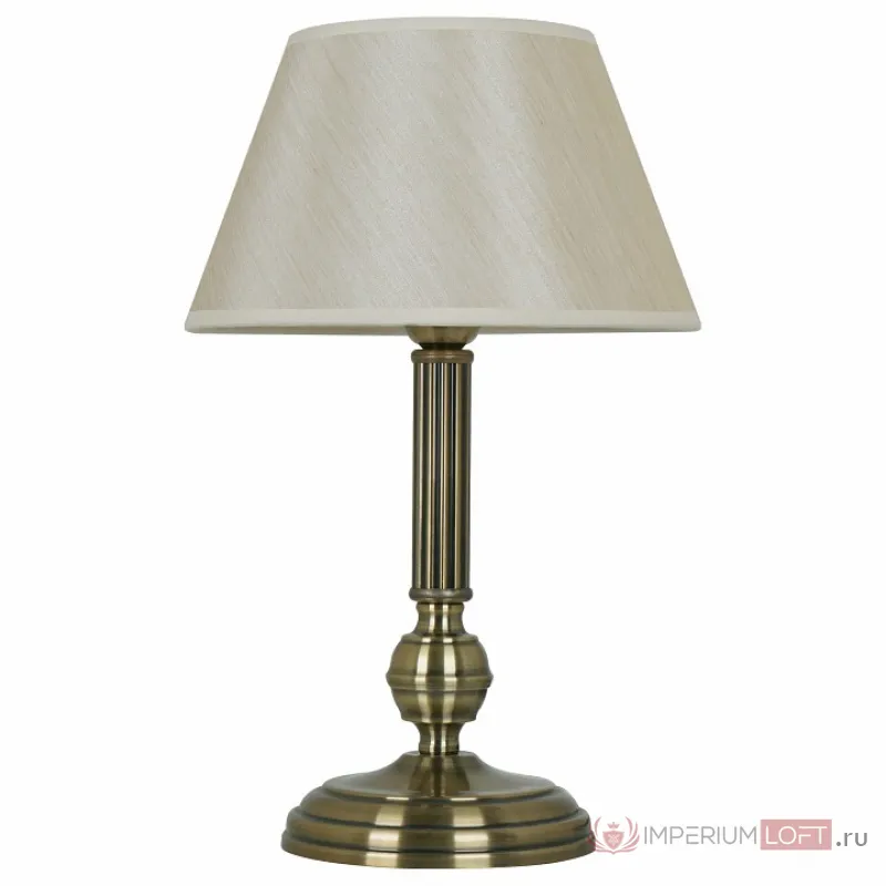 Настольная лампа декоративная Arte Lamp 2273 A2273LT-1AB Цвет арматуры бронза Цвет плафонов кремовый от ImperiumLoft