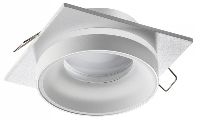 Встраиваемый светильник Novotech Water 370785 Цвет плафонов белый